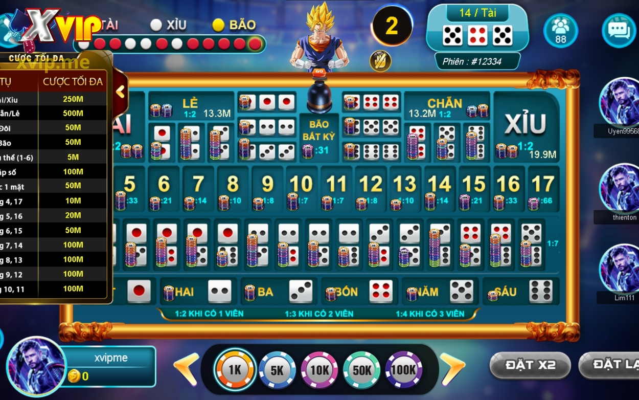 Quy định chi tiết về cửa cược trong trò chơi